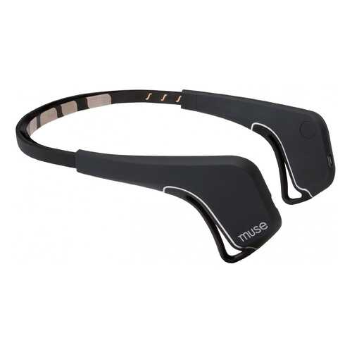 Нейрообруч для релаксации InteraXon Muse Brain Sensing Headband Black в Спортмастер