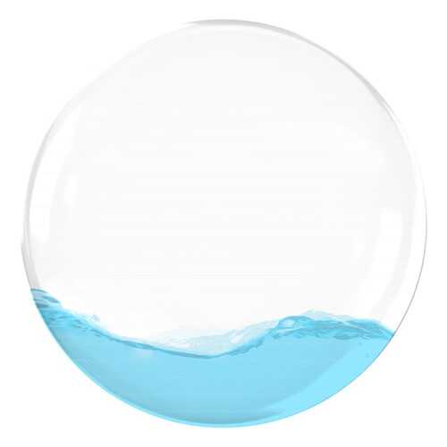 Динамический медбол Reax Fluiball Reaxing с насосом, 65 см, 12 кг в Спортмастер