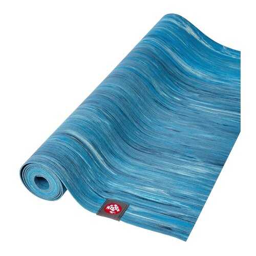 Коврик для йоги Manduka eKO Superlite 180*61*0,15 см Dresden Blue Marbled Limited Edition в Спортмастер