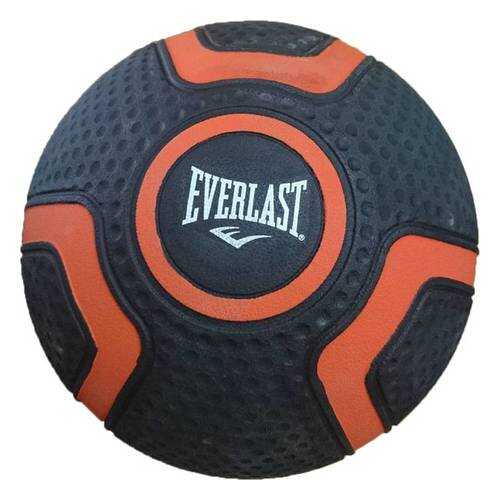Медицинбол Everlast Rubber 4 кг EVRM6S14 оранжевый/черный в Спортмастер