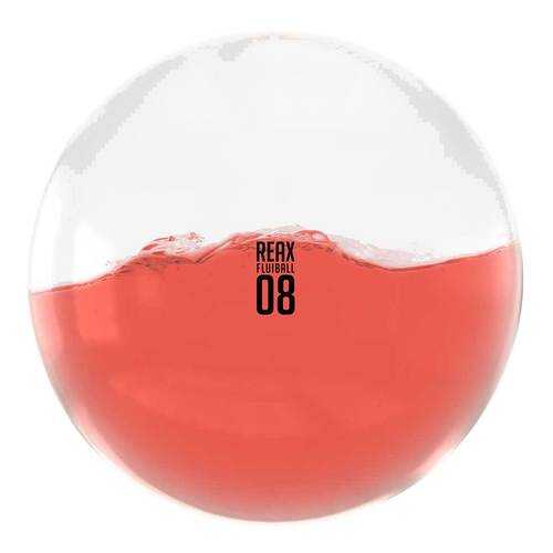 Медицинбол Reaxing Reax Fluiball, красный, 8 кг в Спортмастер