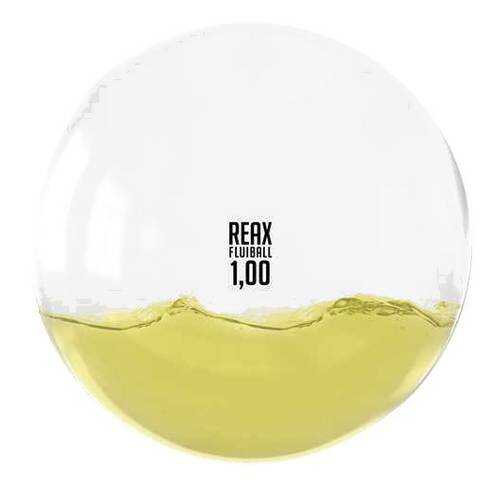 Медицинбол Reaxing Reax Fluiball RX1182, желтый, 1 кг в Спортмастер