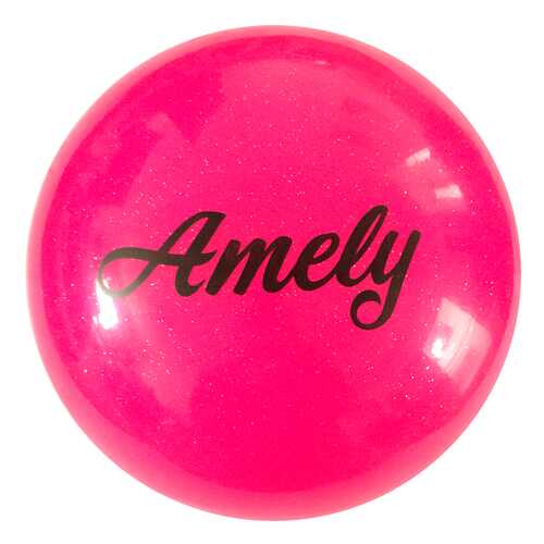 Мяч гимнастический Amely AGB-102, розовый, 15 см в Спортмастер
