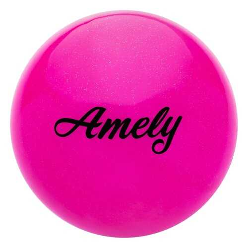 Мяч гимнастический Amely AGB-102, розовый, 19 см в Спортмастер