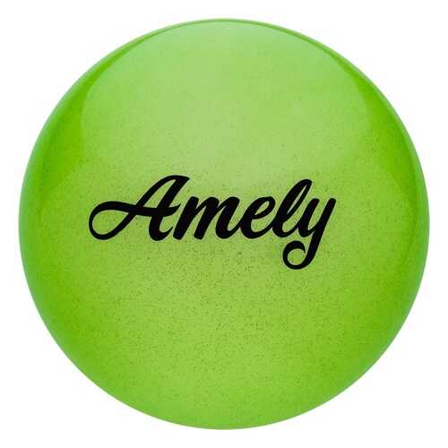 Мяч гимнастический Amely AGB-102, зеленый, 19 см в Спортмастер