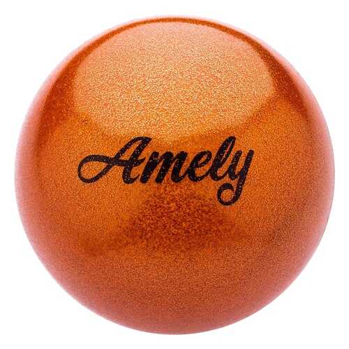 Мяч гимнастический Amely AGB-103, оранжевый, 15 см в Спортмастер