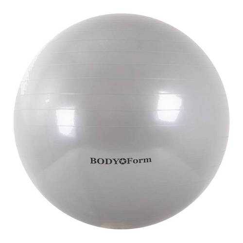Мяч гимнастический Body Form BF-GB01, серебристый, 75 см в Спортмастер