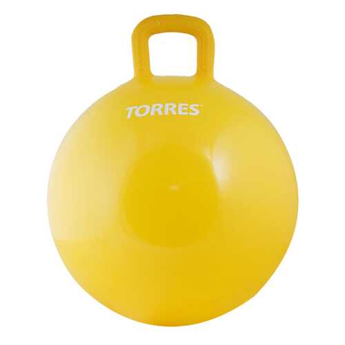Мяч гимнастический Torres AL100545, желтый, 45 см в Спортмастер