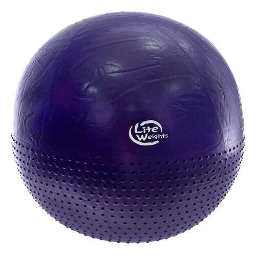 Мяч массажный Lite Weights BB010-30, фиолетовый, 75 см в Спортмастер