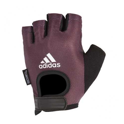 Перчатки для фитнеса Adidas фиолетовые в Спортмастер