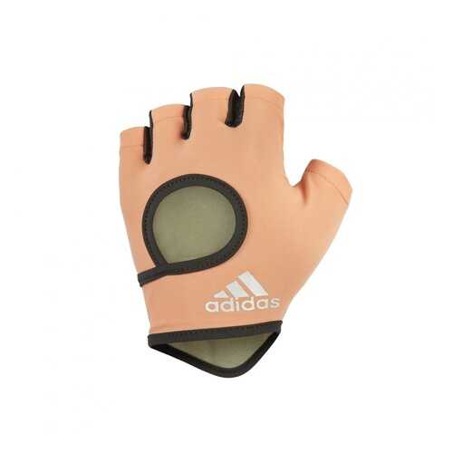 Перчатки для фитнеса Adidas коралловые в Спортмастер