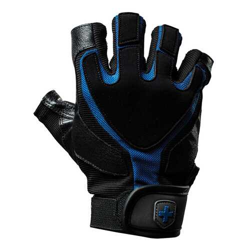 Перчатки для фитнеса Harbinger Training Grip®, black/blue, 9/L/XL в Спортмастер