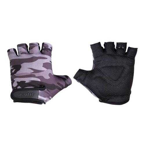 Перчатки для фитнеса StarFit SU-126, grey, S в Спортмастер
