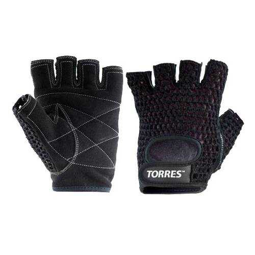 Перчатки для фитнеса Torres PL6045, black, XL в Спортмастер