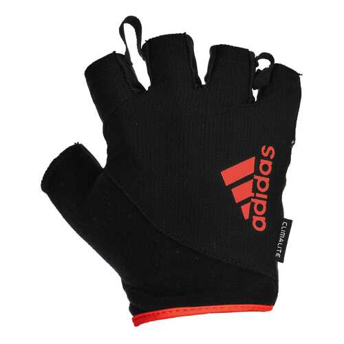 Перчатки для тяжелой атлетики и фитнеса Adidas ADGB-12323RD, красные/черные, L в Спортмастер