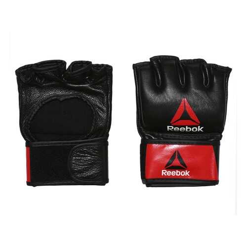 Перчатки Reebok Combat Leather BH7249, черный в Спортмастер
