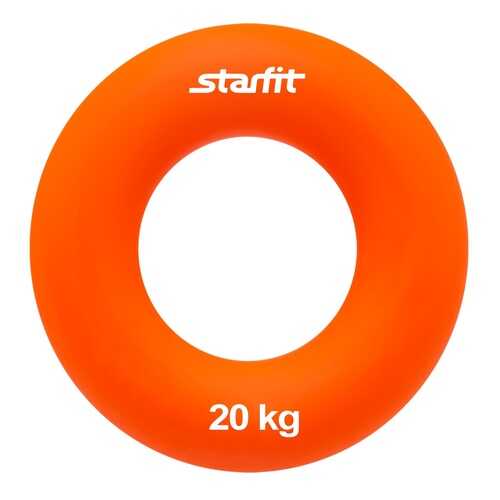 Starfit Эспандер кистевой ES-403 Кольцо, диаметр 7 см, 20 кг, оранжевый в Спортмастер
