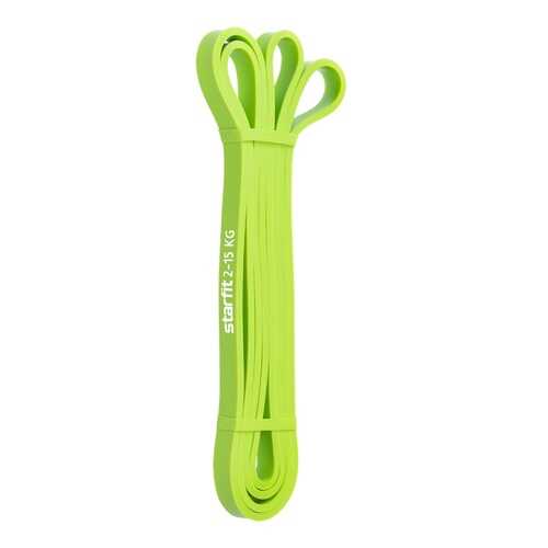 Starfit Эспандер многофункциональный ES-802 ленточный, 2-15 кг, 208х1,3 см, зеленый в Спортмастер
