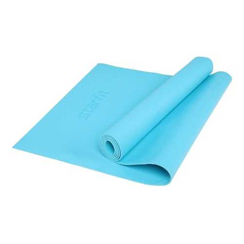 Starfit Коврик для йоги FM-103, PVC HD, 173 x 61 x 0,4 см, голубой в Спортмастер
