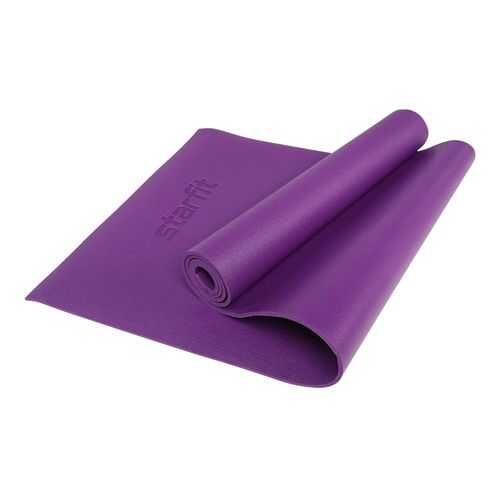 Starfit Коврик для йоги FM-103, PVC HD, 173 x 61 x 0,6 см, фиолетовый в Спортмастер