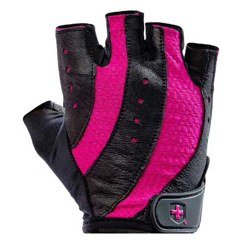 Перчатки атлетические Harbinger Pro, black/pink, 6,5/S в Спортмастер