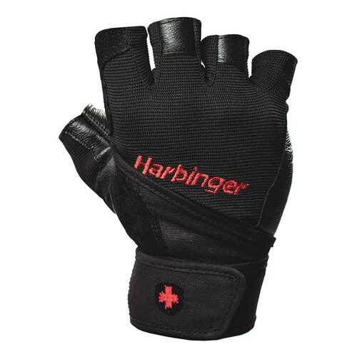 Перчатки атлетические Harbinger Pro WristWrap, black, 8,5/L в Спортмастер