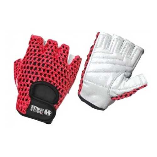 Перчатки для фитнеса и атлетики Hunter Sports HSF-320-2-С, красные, XS в Спортмастер