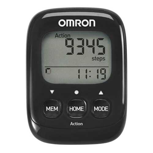 Шагомер Omron Walking Style IV черный в Спортмастер