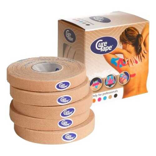 Кинезио тейп CureTape Neutral 5 м х 1 см, хлопок 160929 в Спортмастер
