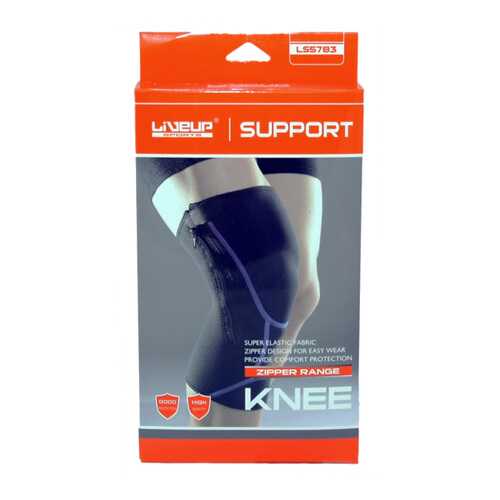 Суппорт колена LiveUp Knee Support LS5783-SM, синий в Спортмастер