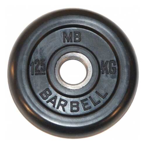 Barbell d 31 мм черный 1,25 кг в Спортмастер