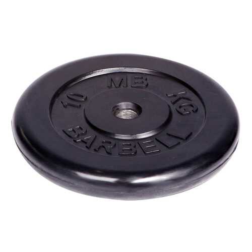 Barbell d 31 мм черный 10,0 кг в Спортмастер