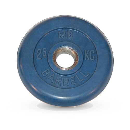 Barbell d 31 мм цветной 2,5 кг (синий) в Спортмастер