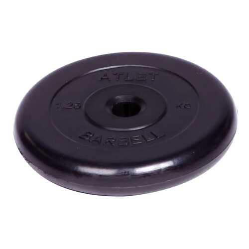 Barbell d 51 мм черный 1,25 кг Atlet в Спортмастер