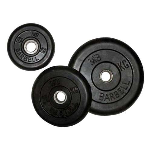 Диск для штанги MB Barbell DR-MB26-10B 10 кг, 26 мм в Спортмастер
