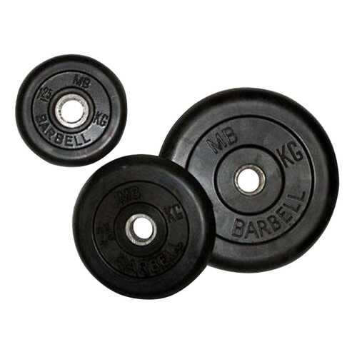 Диск для штанги MB Barbell DR-MB31-2,5B 2,5 кг, 31 мм в Спортмастер