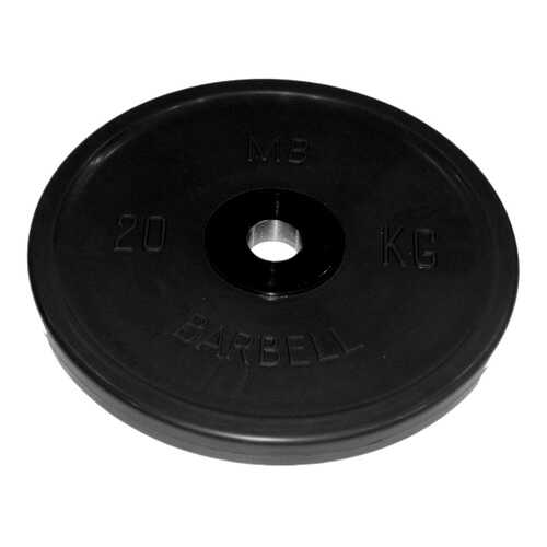 Диск для штанги MB Barbell Евро-Классик MB-PltBE 20 кг, 51 мм в Спортмастер