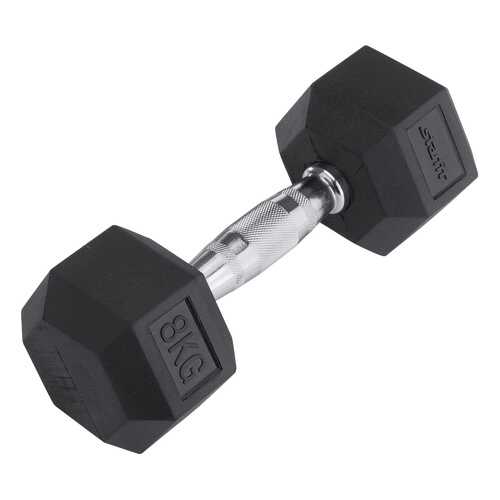 Гантель обрезиненная StarFit DB-301 8 кг в Спортмастер