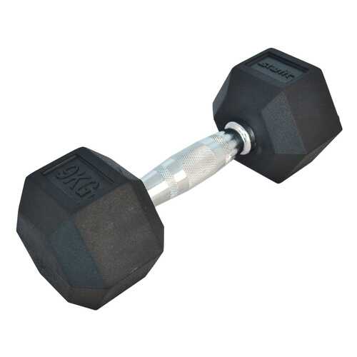 Гантель обрезиненная StarFit DB-301 9 кг в Спортмастер