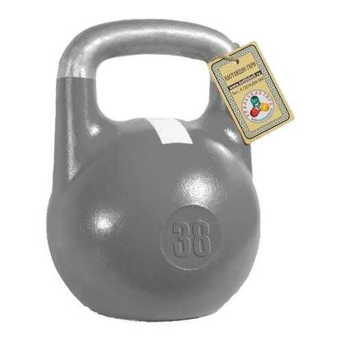 Гиря цельнолитая Titan Чемпионская 38 кг в Спортмастер