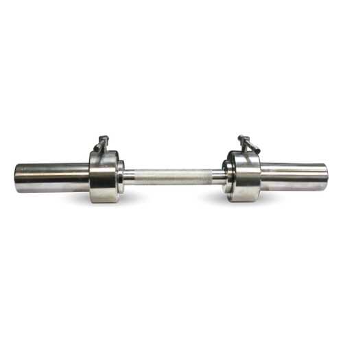 Гриф для штанги гантельный MB Barbell Atlet 39 см, 51 мм в Спортмастер