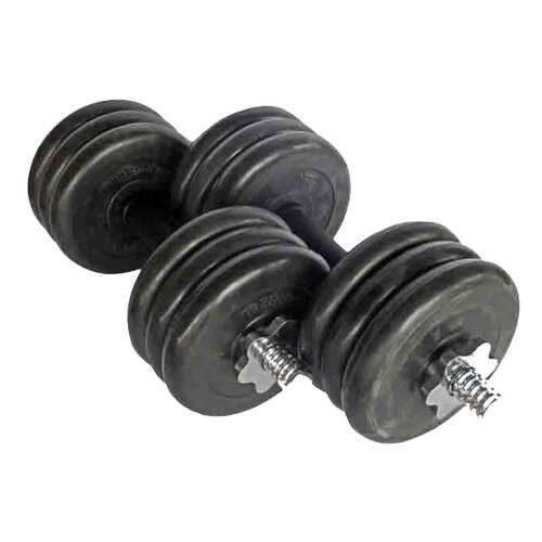 Пара гантелей MB Barbell 2 шт. по 17,5 кг в Спортмастер