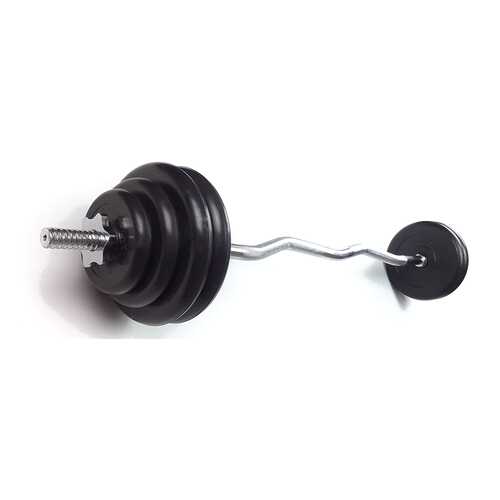 Штанга MB Barbell, гриф ez-образный 127 см, 35 кг, 25 мм в Спортмастер