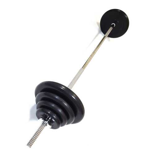 Штанга MB Barbell, гриф прямой 150 см, 45 кг, 25 мм в Спортмастер