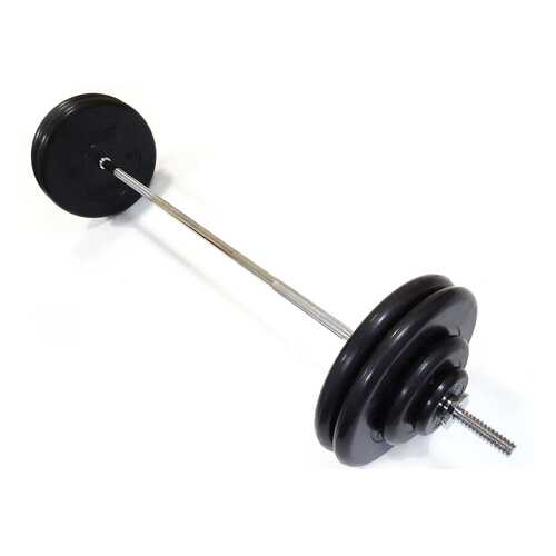 Штанга MB Barbell, гриф прямой 150 см, 90 кг, 25 мм в Спортмастер