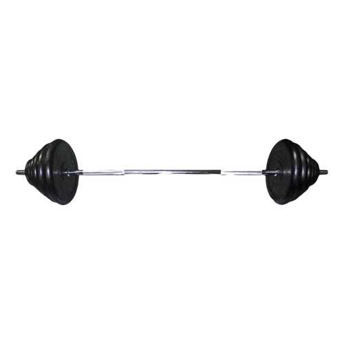 Штанга MB Barbell, гриф прямой 200 см, 100 кг, 25 мм в Спортмастер