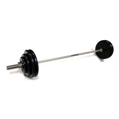 Штанга MB Barbell, гриф прямой 200 см, 120 кг, 50 мм в Спортмастер