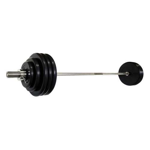 Штанга MB Barbell, гриф прямой 200 см, 150 кг, 50 мм в Спортмастер
