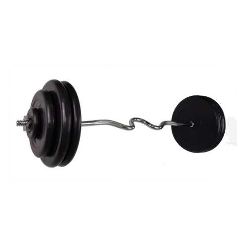 Штанга MB Barbell, гриф w-образный 127 см, 100 кг, 25 мм в Спортмастер
