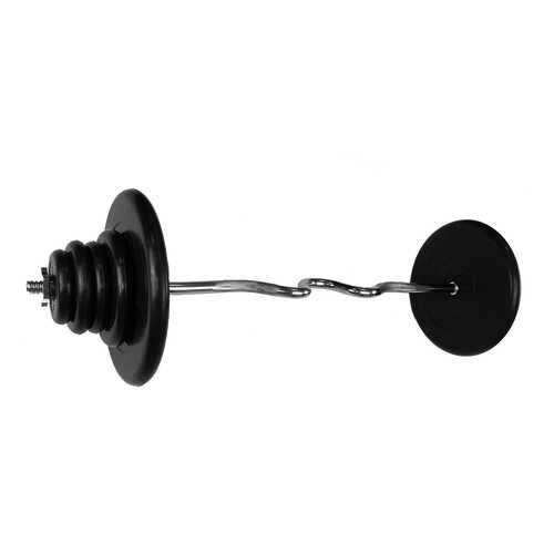 Штанга MB Barbell, гриф w-образный 127 см, 60 кг, 25 мм в Спортмастер